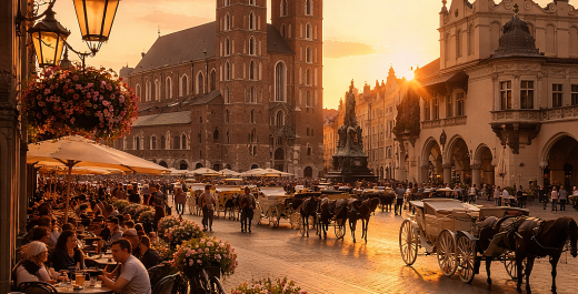 Kraków w stylu Belle Époque.